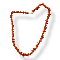 Necklace Mandile 1922 Woman Coralli in Silver Corallo 2MCOCF11